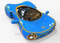 奔驰3D模型车儿童概念遥控赛车高清图片