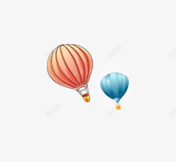 氢气球手绘彩色卡通元素png免抠素材_新图网 https://ixintu.com 元素 卡通 彩色 手绘 氢气球