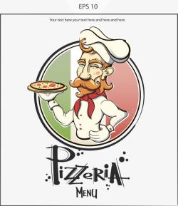 披萨的店披萨店菜单封面高清图片
