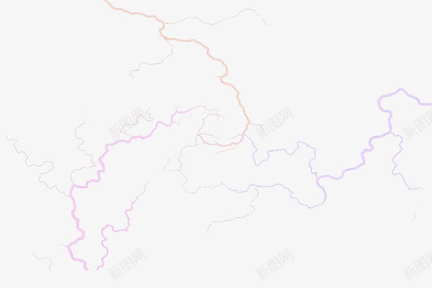 三条闪电光png免抠素材_新图网 https://ixintu.com 光线 彩色 打雷 自然现象 闪电