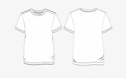 服装效果图线稿手绘T恤创意网高清图片
