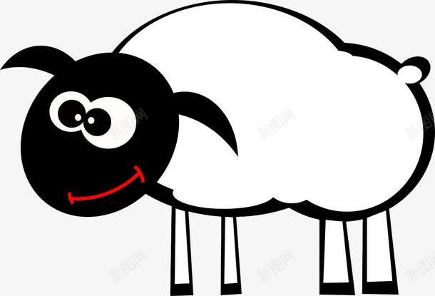 卡通小绵羊png免抠素材_新图网 https://ixintu.com 动物 卡通 绵阳 羊毛