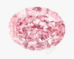 粉钻粉色的裸钻石高清图片