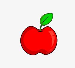 卡通红苹果卡通红苹果高清图片