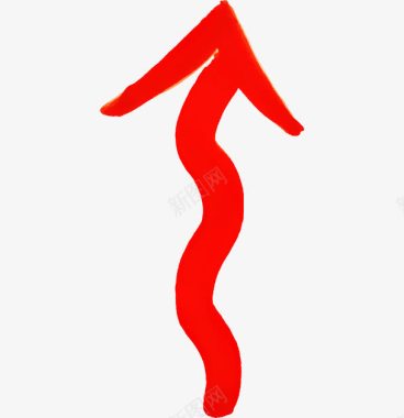 红色箭头图标图标
