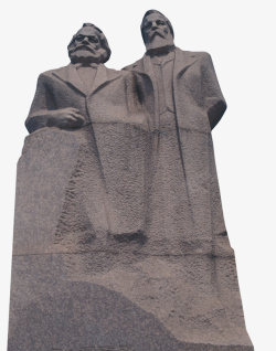 恩格斯马克思恩格斯雕塑高清图片