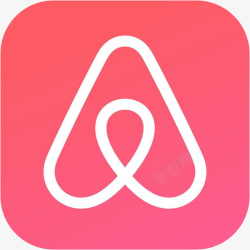 Airbnb手机爱彼迎旅游应用图标高清图片