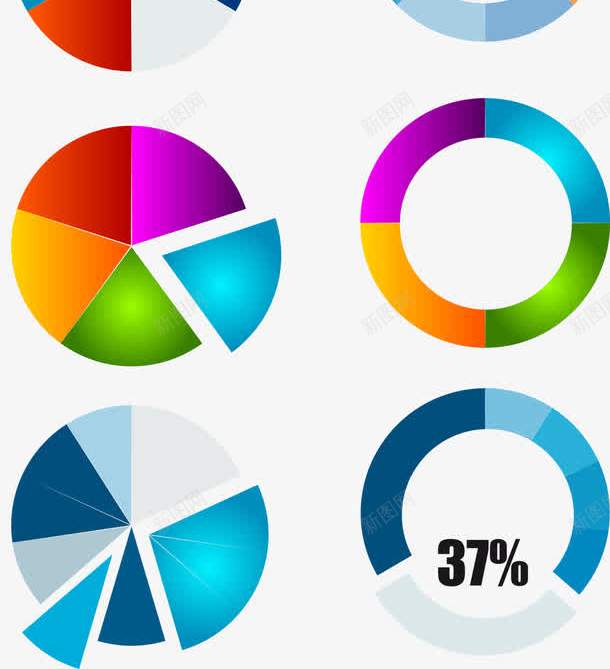 几何数据趋势大数据分析png免抠素材_新图网 https://ixintu.com 几何 分析 大数据 数据 色彩分布 色环 趋势