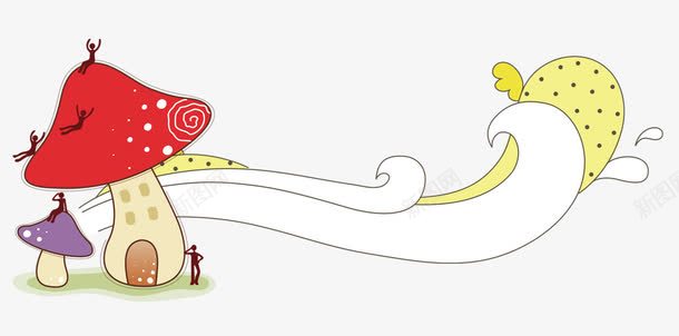 卡通蘑菇png免抠素材_新图网 https://ixintu.com 动画 卡通 卡通蘑菇 小学生 小朋友 幼儿园 拟人 蘑菇 蘑菇屋