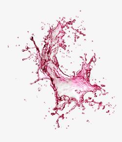 粉色水纹动感水波元素高清图片