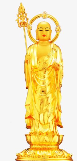 释迦摩尼佛像佛祖金身雕塑高清图片
