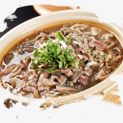 美味干锅营养羊杂汤美食海报高清图片