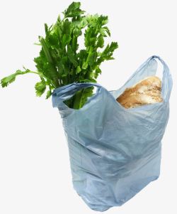 塑料碗装着蔬菜菜市场袋子高清图片