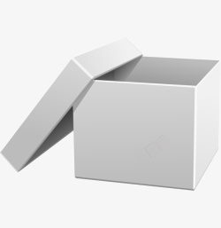 长方形盒子贴图空白礼盒贴图模板矢量图高清图片