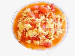 西红柿炒鸡蛋素材