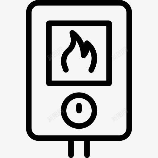 热水器图标png_新图网 https://ixintu.com 家具和家居 技术 热水器 热水器卡通 电气 自动化