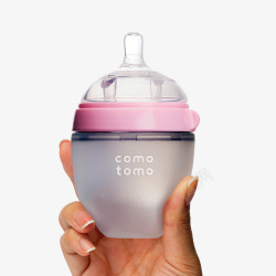 母婴用品奶瓶产品实物图素材
