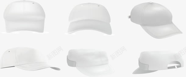 空白帽子png免抠素材_新图网 https://ixintu.com vi模板 vi设计 服饰 棒球帽 生活百科 白色 矢量素材 空白帽子 空白帽子免费下载