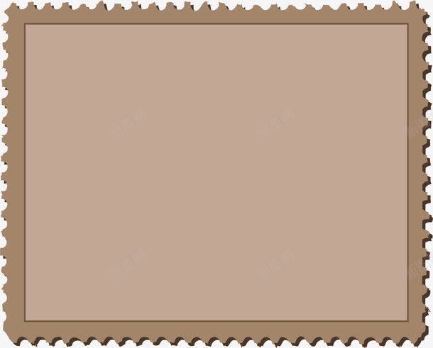 邮票框png免抠素材_新图网 https://ixintu.com 文字背景图形 文本框 边框 邮票框 邮票模板