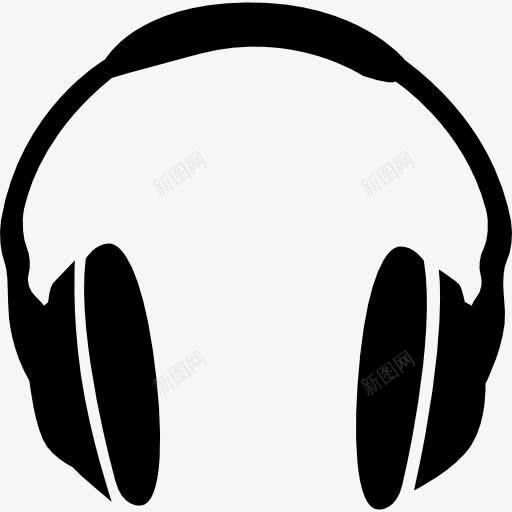 耳机图标png_新图网 https://ixintu.com 听 头 工具 耳 耳朵 耳机 耳羽 运动耳机跑步挂耳式 音乐