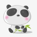 卡通可爱小动物熊猫png免抠素材_新图网 https://ixintu.com 卡通 可爱 小动物 熊猫 熊猫涂鸦