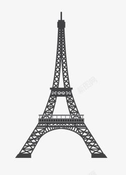 法国旅游艺术文化铁塔矢量图素材