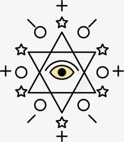 占星术炼金术神秘符号高清图片