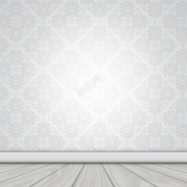 欧式灰白色地板墙面花纹背景背景