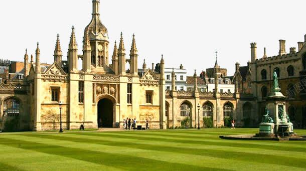 剑桥大学png免抠素材_新图网 https://ixintu.com 剑桥 古建筑 英国 草坪