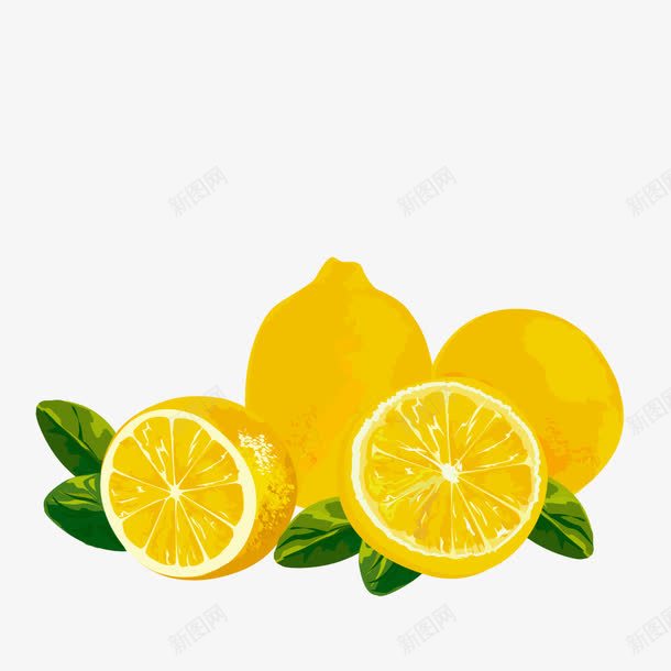 水果大合集png免抠素材_新图网 https://ixintu.com 一堆柠檬 奶茶店素材 柠檬 柠檬也 黄色