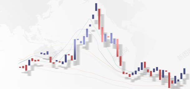 股市K线png免抠素材_新图网 https://ixintu.com K线 投资 理财 股市 金融