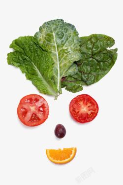 创意西红柿蔬菜水果高清图片