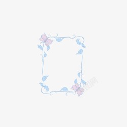 花卉边框素材