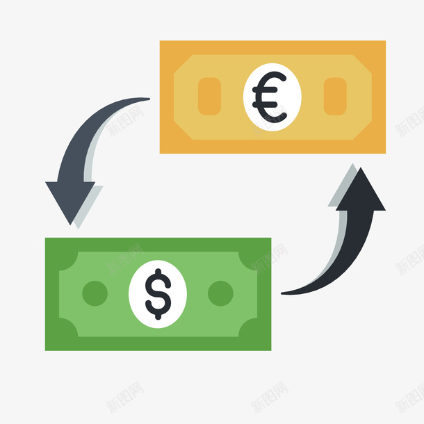彩色纸币互换卡通元素png免抠素材_新图网 https://ixintu.com 互换 卡通 彩色 扁平化 渐变 纸币 边框