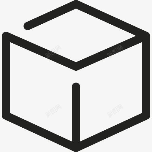 3D魔方图标png_新图网 https://ixintu.com 几何 形状 数学