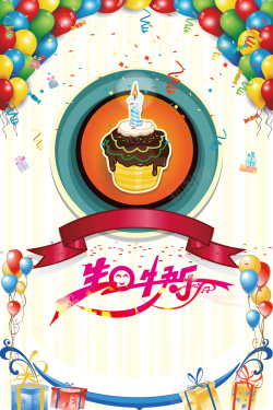生日大全生日海报背景大全高清图片