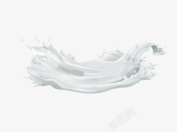 白色牛奶绘制奶牛矢量牛奶高清图片