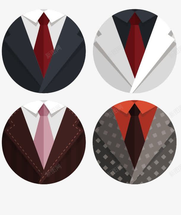 领带png免抠素材_新图网 https://ixintu.com 时尚 服饰配件 潮流 西装 领带 领带模板