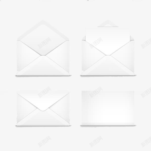 精美空白包装产品png免抠素材_新图网 https://ixintu.com 包装盒 包装盒纸盒 包装设计模板 白色