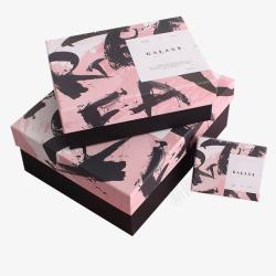 香水盒子个性字母包装盒高清图片