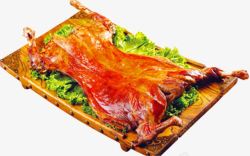 新疆美食烤肉碳烤全羊高清图片