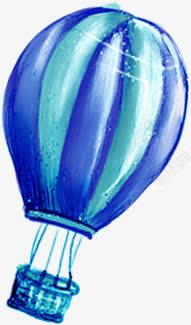 摄影手绘涂鸦热气球素材