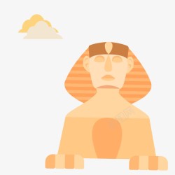 世界旅游海报埃及旅游矢量图素材
