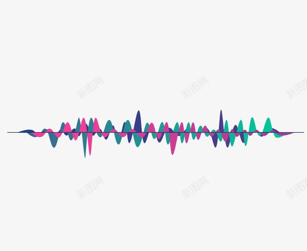 迷幻声波曲线png免抠素材_新图网 https://ixintu.com PNG图片 声波 声波曲线 声波纹 声音 曲线 矢量素材 迷幻 音频