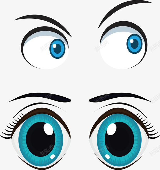 眼睛标志眼睛简笔画png免抠素材_新图网 https://ixintu.com 人物眼睛 抽象眼睛 斜眼表情 水汪汪大眼睛 爱心眼睛 眼睛剪影 眼睛表情 眼睛设计 蓝色眼睛
