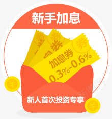 新手加息注册送红包png免抠素材_新图网 https://ixintu.com 新手 注册 红包