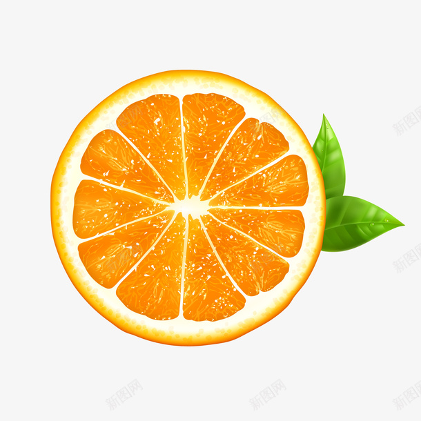 切开的橙子水果png免抠素材_新图网 https://ixintu.com 切开的橙子 卡通橙子 卡通水果 背景装饰