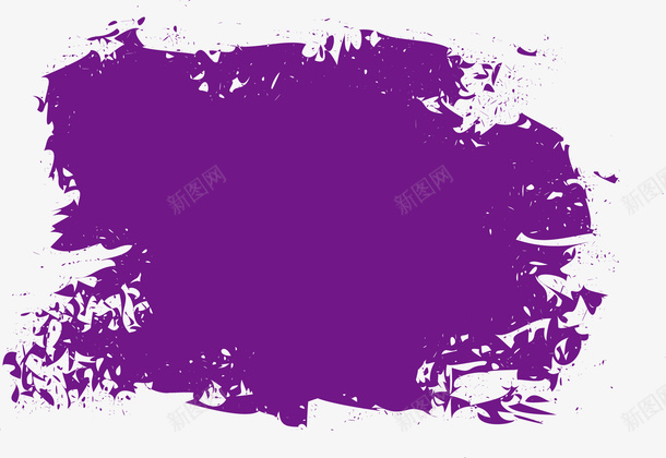 紫色动感笔刷图案矢量图ai免抠素材_新图网 https://ixintu.com 不规则笔刷 创意动感笔刷边框 创意底纹边框 创意笔刷 动感墨迹底纹 动感笔刷 笔刷 紫色 矢量图