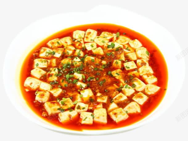 红烧豆腐png免抠素材_新图网 https://ixintu.com 家常菜 红烧豆腐 美食 豆腐 食品