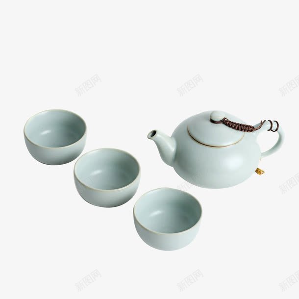 套装茶具png免抠素材_新图网 https://ixintu.com 家居 白色 茶具 餐具 验货